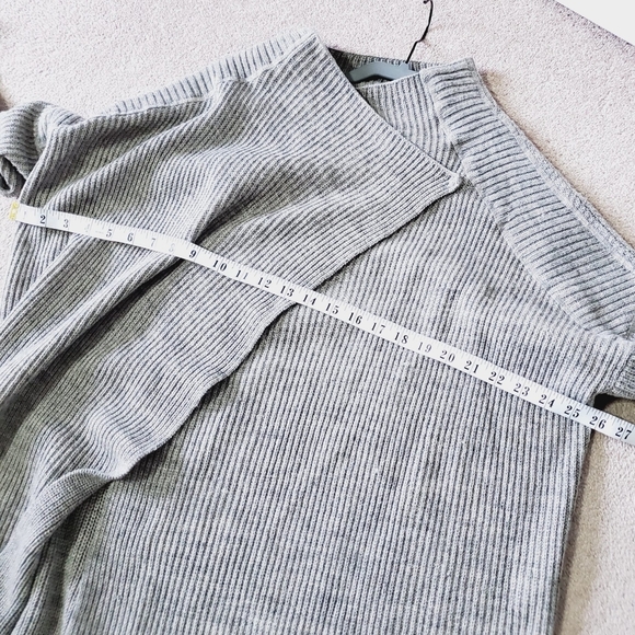 Urban Outfitters Noisy May Shake Drapey Wool Oversized Cardigan S Lagenlook Boho - Picture 5 of 10